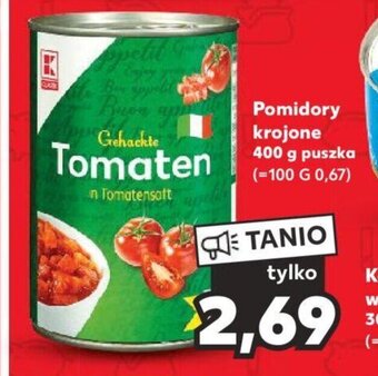 Kaufland Pomidory krojone 400 g oferta