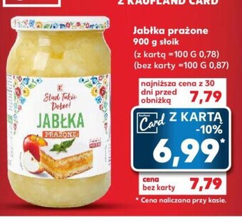 Kaufland Jabłka prażone 900 g oferta
