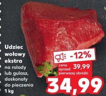 Kaufland Udziec wołowy ekstra 1 kg oferta