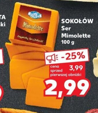 Kaufland SOKOŁÓW Ser Mimolette 100g oferta