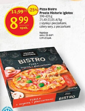 Delikatesy Centrum Pizza Bistro Proste Historie Iglotex 390-420 g oferta