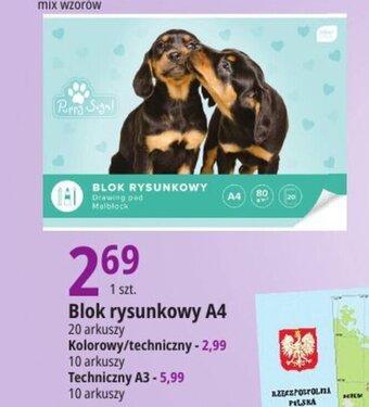 E.Leclerc Blok rysunkowy A4 20 arkuszy oferta