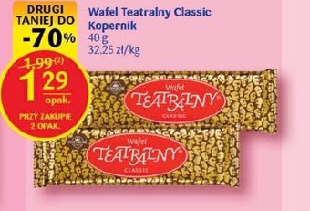 Delikatesy Centrum Wafel Teatralny Classic Kopernik 40 g oferta