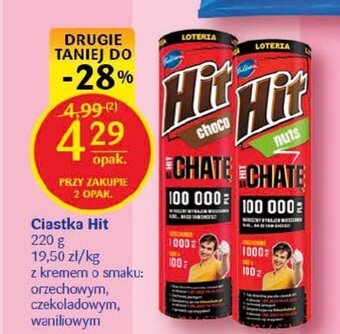 Delikatesy Centrum Ciastka Hit 220 g oferta