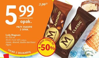 Delikatesy Centrum Lody Magnum 85-120 ml oferta