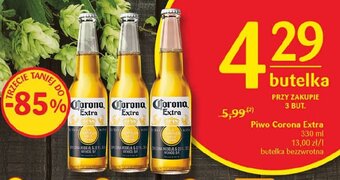 Delikatesy Centrum Piwo Corona Extra 330 ml oferta