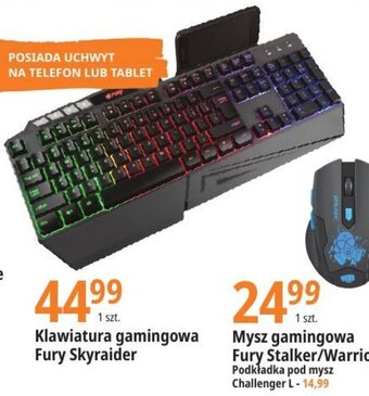 E.Leclerc Klawiatura gamingowa Fury Skyraider oferta