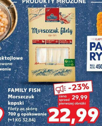 Kaufland FAMILY FISH Morszczuk kapski 700g oferta