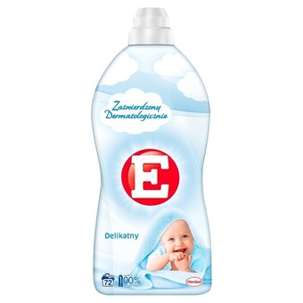 E delikatny płyn do zmiękczania tkanin 1800 ml (72 prania)