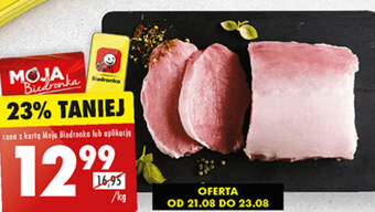 Biedronka Schab wieprzowy kraina mięs oferta
