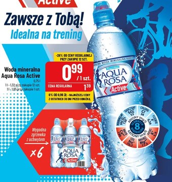 Polomarket Woda mineralna aqua rosa oferta