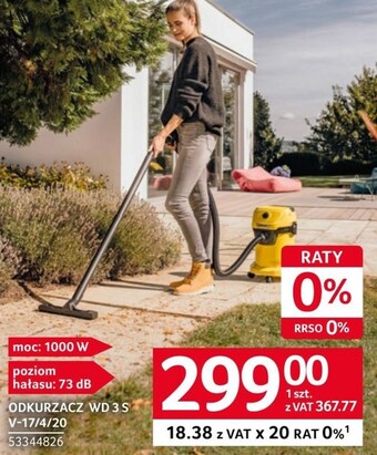 Selgros Odkurzacz kärcher oferta