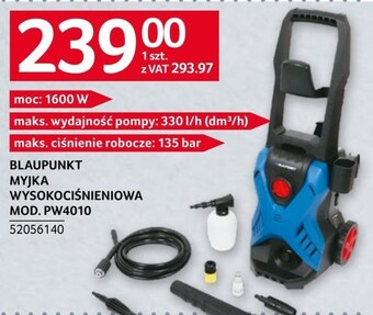 Selgros Myjka wysokociśnieniowa blaupunkt oferta