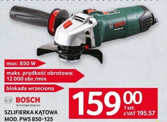 Selgros Szlifierka kątowa bosch oferta