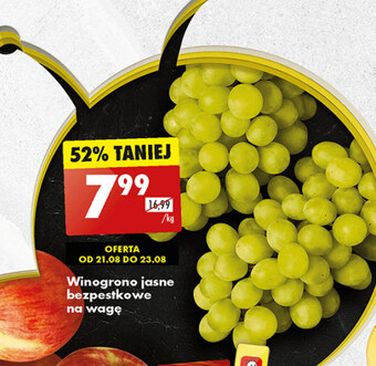 Biedronka Winogrona oferta