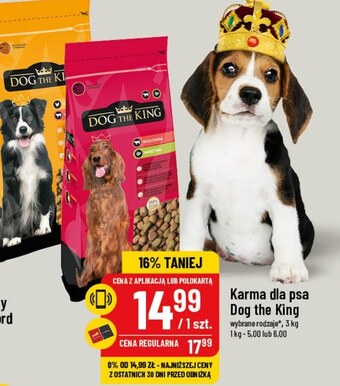 Polomarket Karma dla psa dog the king oferta