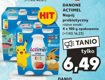 Kaufland DANONE ACTIMEL Napój probiotyczny 4x100g oferta