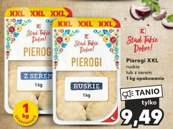 Kaufland Pierogi XXL 1kg oferta