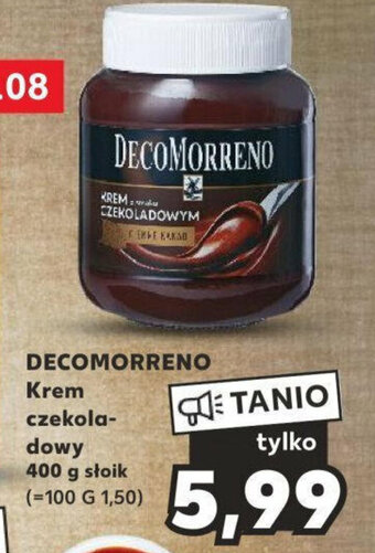 Kaufland DECOMORRENO Krem czekoladowy 400g oferta