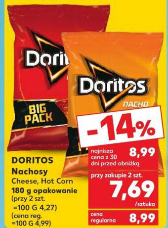 Kaufland DORITOS Nachosy 180g oferta