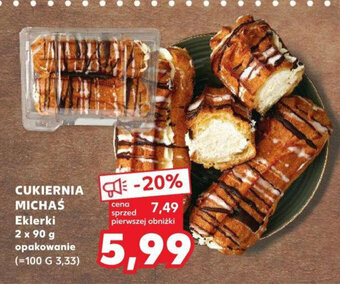 Kaufland CUKIERNIA MICHAŚ Eklerki 2 x 90 g oferta