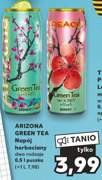 Kaufland ARIZONA GREEN TEA Napój herbaciany 0,5 l oferta