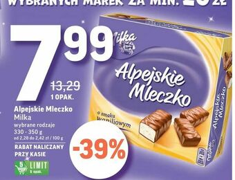 Intermarche Alpejskie Mleczko oferta
