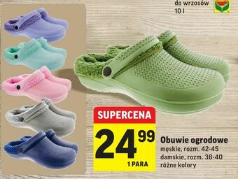 Intermarche Obuwie ogrodowe oferta