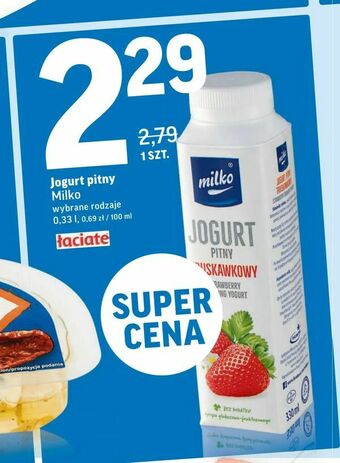 Intermarche Jogurt pitny oferta