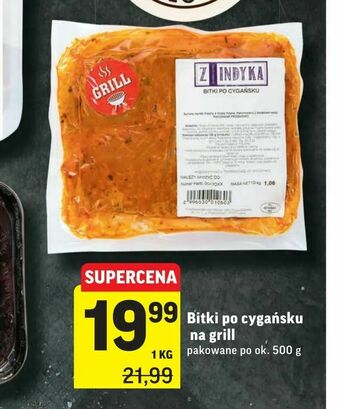 Intermarche Bitki po cygańsku na grill oferta