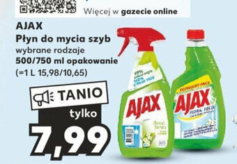 Kaufland AJAX Płyn do mycia szyb 500/750 ml oferta