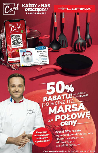 Kaufland Sprzęt z linii MARS FLORINA oferta