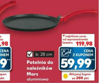 Kaufland Patelnia do naleśników Mars aluminiowa śr. 28 cm oferta