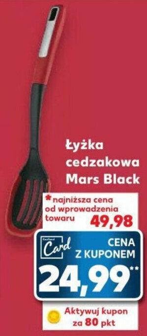 Kaufland Łyżka cedzakowa Mars Black oferta