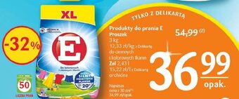 Delikatesy Centrum Produkty do prania E Proszek 3 kg oferta