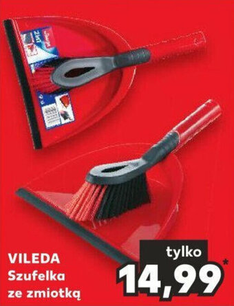 Kaufland VILEDA Szufelka ze zmiotką oferta