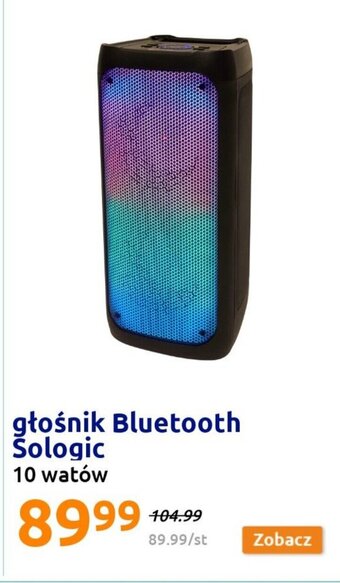 Action głośnik Bluetooth Sologic 10w oferta