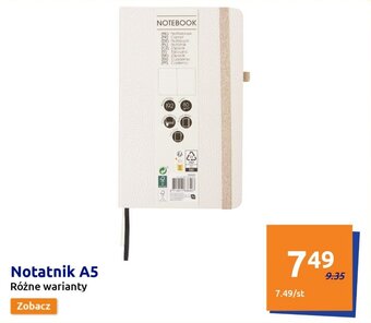 Action Notatnik A5 oferta