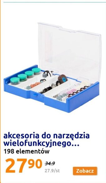 Action akcesoria do narzędzia i wielofunkcyjnego 198 elementów oferta
