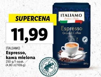 Lidl Espresso, kawa mielona 250 g oferta