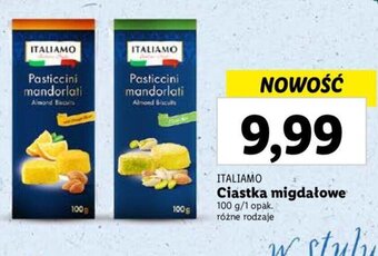 Lidl Ciastka migdałowe 100 g oferta