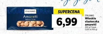 Lidl Włoskie ciasteczka amaretti 200 g oferta
