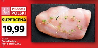 Lidl Polski indyk - filet z piersi, XXL 1 kg oferta