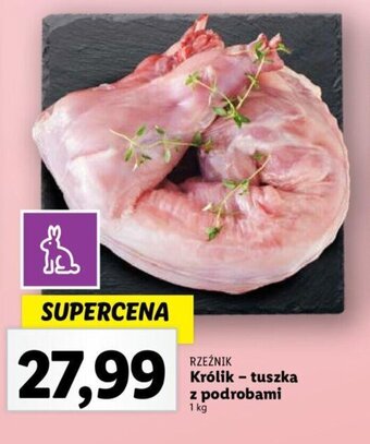 Lidl Królik - tuszka z podrobami 1 kg oferta