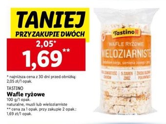 Lidl Wafle ryżowe 100 g oferta