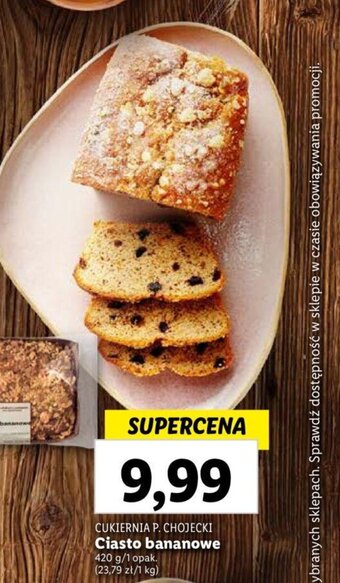 Lidl Ciasto bananowe 420 g oferta