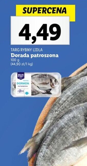 Lidl Dorada patroszona 100 g oferta