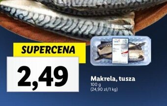 Lidl Makrela, tusza 100 g oferta