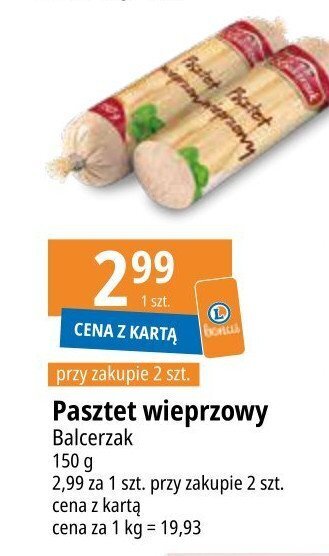 E.Leclerc Pasztet wieprzowy oferta
