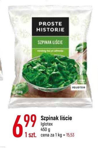E.Leclerc Szpinak liście oferta